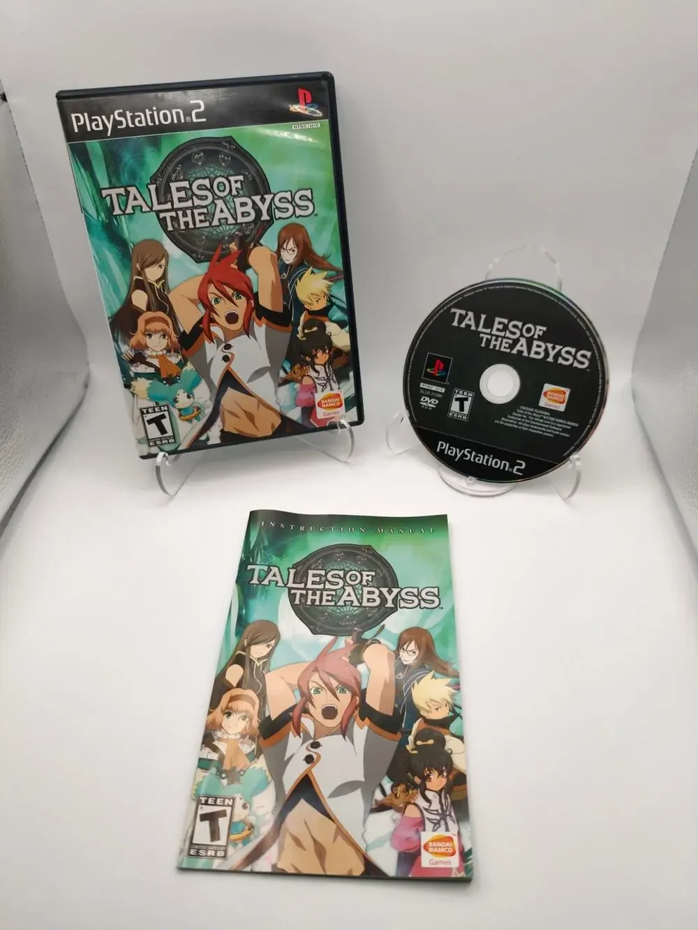 Tales of the Abyss PS2 CIB Complete w/ Manual Bandai Namco